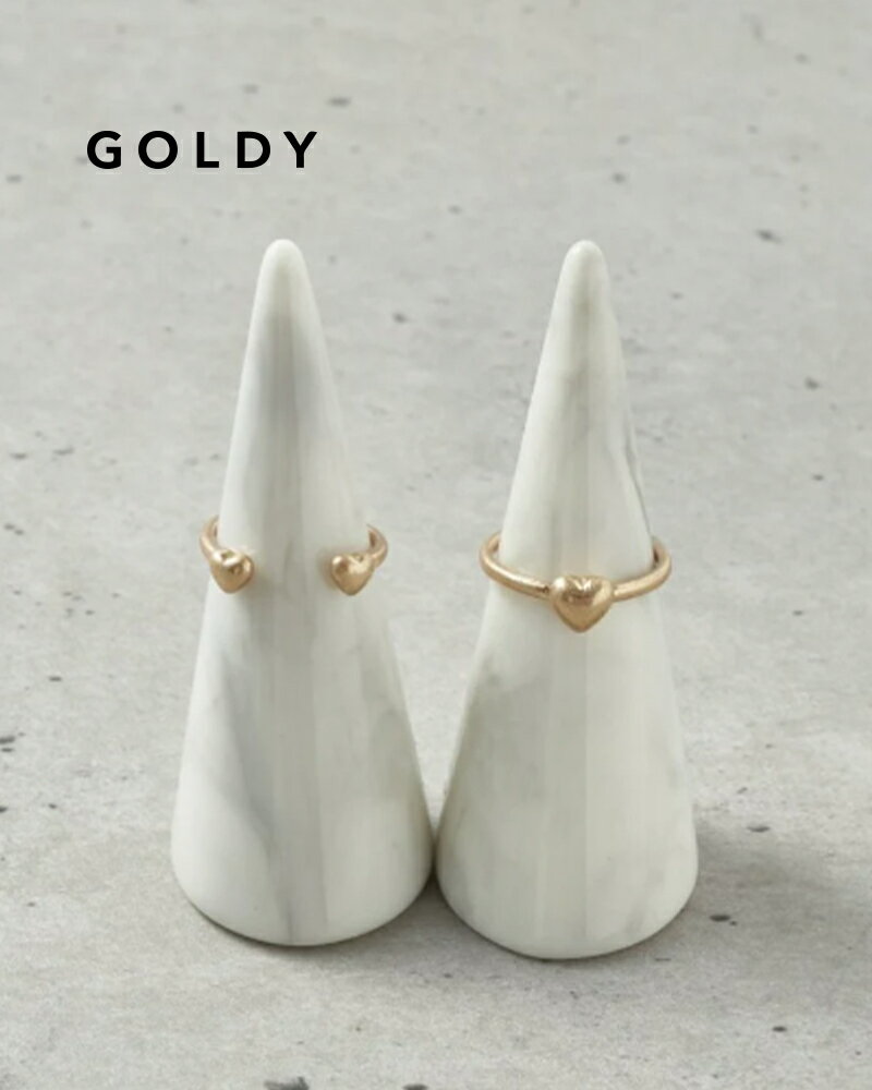 GOLDY ゴールディ リル ハート セット ピンキー リング 5240702【メール便可】