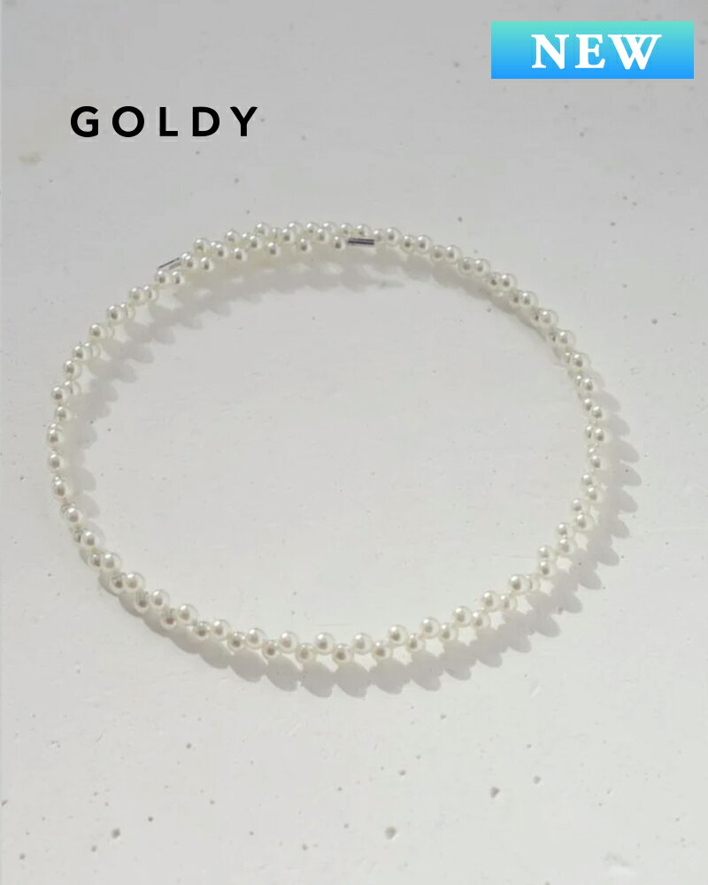 GOLDY ゴールディ ツイスト バブル ライン ネックカフ 3260104【メール便可】