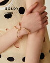 GOLDY/ゴールディ/アシンメトリー クロス バングル/アクセサリー/4230401【追跡可能メール便180円】