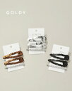 GOLDY ゴールディ スパンコール インレイド セット ヘアピン 6240802【メール便可】