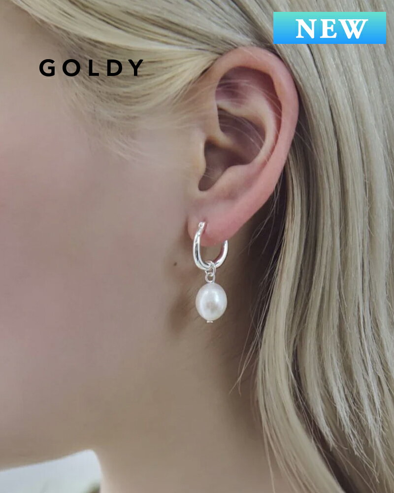 樂天商城 - GOLDY ゴールディ 1260314 goldy フレッシュ ウォーター パール メタル ピアス【メール便可】
