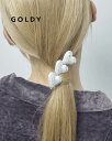 GOLDY ゴールディ トリプル ハート ヘアー クリップ 6250309【メール便可】