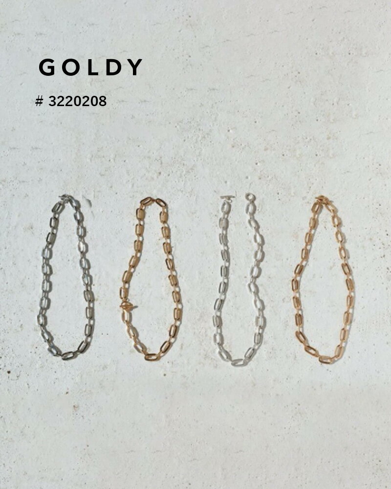 GOLDY/ゴールディ/マンテル チェーン ネックレス/アクセサリー/3220208【追跡可能メール便180円】