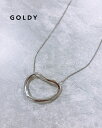 GOLDY ゴールディ ニュアンスオーバルネックレス 3240108【メール便可】