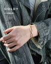 【サマーセール】GOLDY ゴールディ フレットワークチェーンブレスレット 4200101【メール便可】