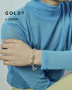 【サマーセール】GOLDY ゴールディ フラット マンテル チェーン ブレスレット 4220203【メール便可】