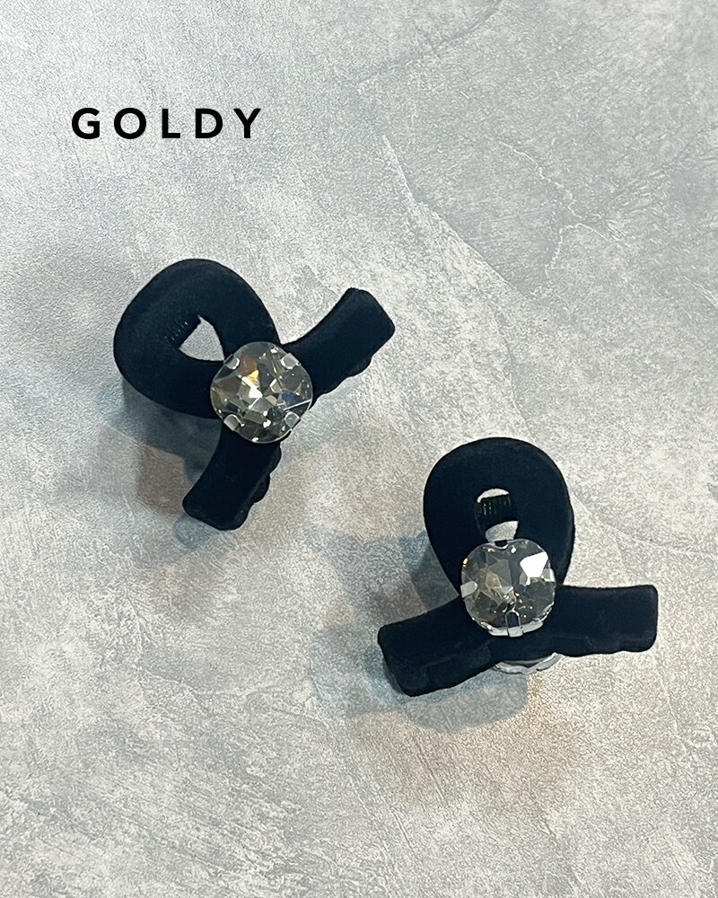 樂天商城 - GOLDY ゴールディ 6241005 goldy ベロア セット ミニ ヘアバンス クリップ【メール便可】