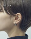GOLDY ゴールディ ハート フープ ワンタッチ ステンレス ピアス アクセサリー 1240810【メール便可】