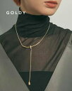 GOLDY ゴールディ ハング ドロップ "Y"シェイプ ネックレス アクセサリー 3230810【メール便可】