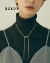 GOLDY ゴールディ "Y" シェイプ パイプ マグネット ネックレス アクセサリー 3230903【メール便可】