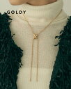 GOLDY ゴールディ "Y" シェイプ クロス マグネット ネックレス アクセサリー 3230904【メール便可】
