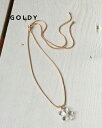 GOLDY ゴールディ プランプ フラワー ネックレス 3240205【メール便可】