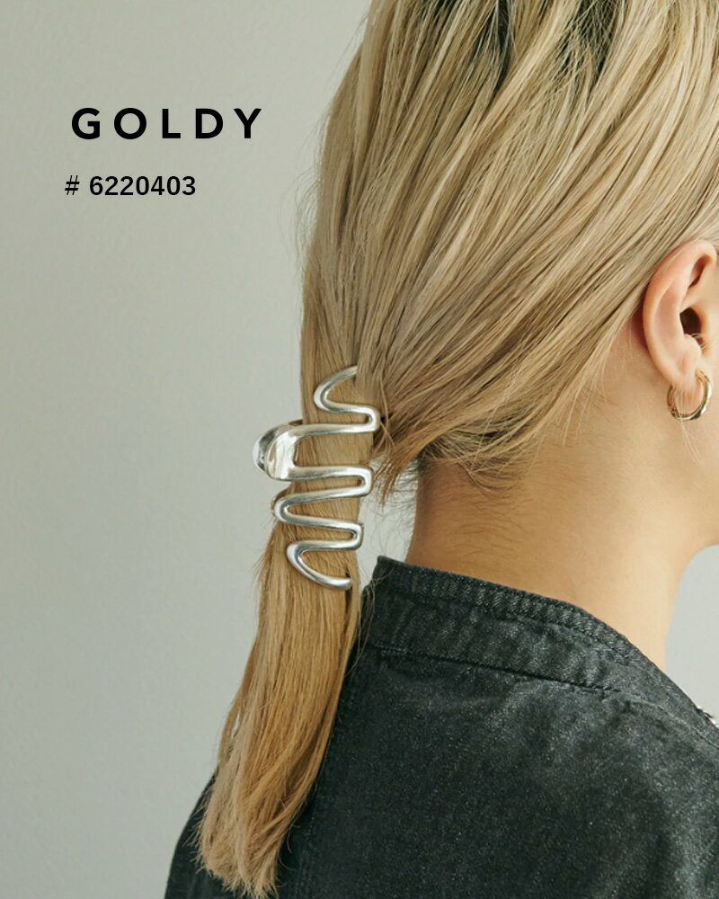 GOLDY/ゴールディ/ウェイビー メタル バンス/アクセサリー/6220403【追跡可能メール便180円】