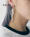 GOLDY ゴールディ パール × ボール チェーン ピアス アクセサリー 1240401【メール便可】