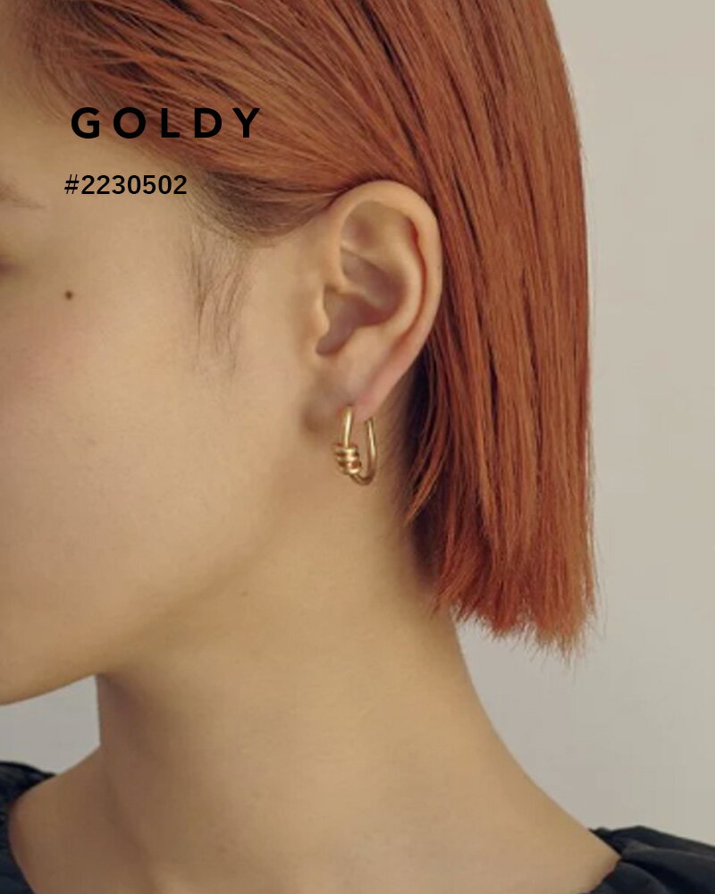 Freshwater Pearl - GOLDY ゴールディ トリプレッツ リング スクリュー フィット イヤリング 2230502【メール便可】