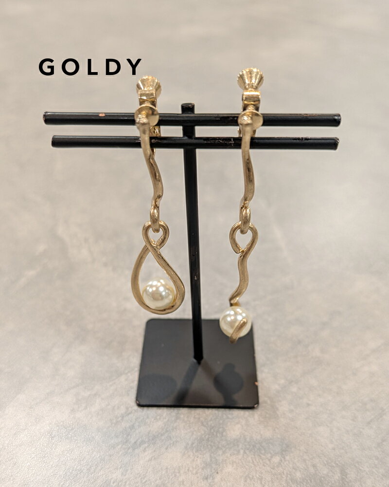 樂天商城 - GOLDY ゴールディ 2241209 goldy アシンメトリーパールイヤリング【メール便可】
