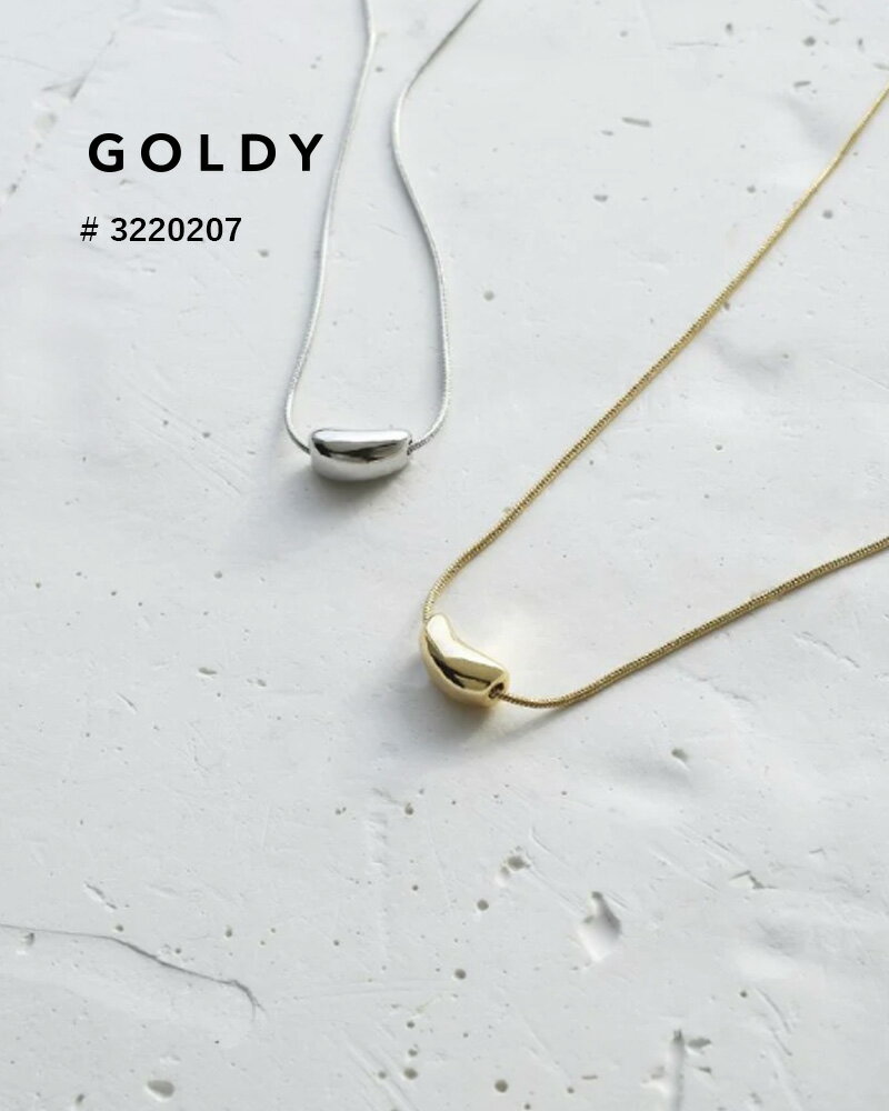 GOLDY/ゴールディ/メタル シード ネックレス/アクセサリー/3220207(3221241)【追跡可能メール便180円】