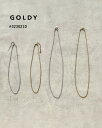 GOLDY ゴールディ ロープ チェーン ステンレス ネックレス アクセサリー 3230210【メール便可】