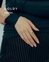 GOLDY/ゴールディ/ダブル ラインズ ポイント パール リング/アクセサリー/5230501【追跡可能メール便180円】