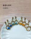 GOLDY ゴールディ カラーサークルピアス 1230313【メール便可】