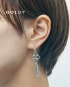 GOLDY ゴールディ チャイナ ブレード フープ ピアス アクセサリー 1240904【メール便可】