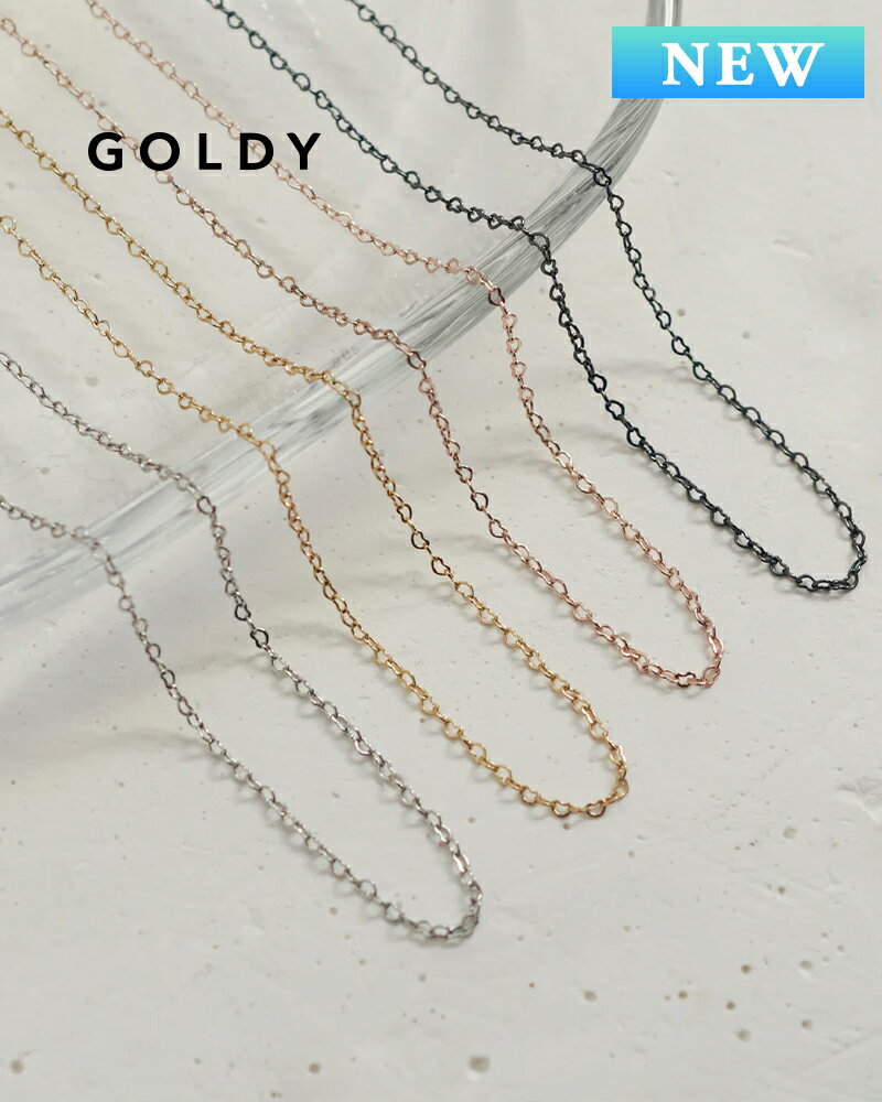 GOLDY ゴールディ ミニマム ハート チェーン ネックレス 3251207【メール便可】