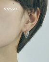GOLDY ゴールディ ハート フープ ワンタッチ ピアス アクセサリー 1240606【メール便可】