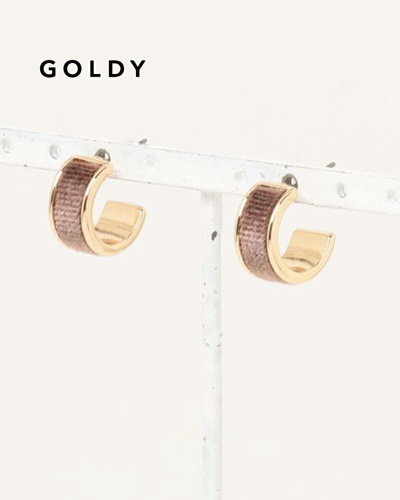 樂天商城 - GOLDY ゴールディ 1250909 goldy セミフープピアス【メール便可】