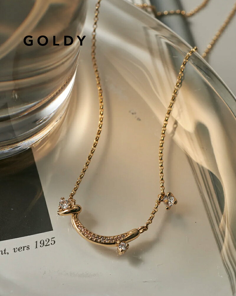 樂天商城 - GOLDY ゴールディ 3251106 goldy キュービックジルコニア ライン ネックレス【メール便可】