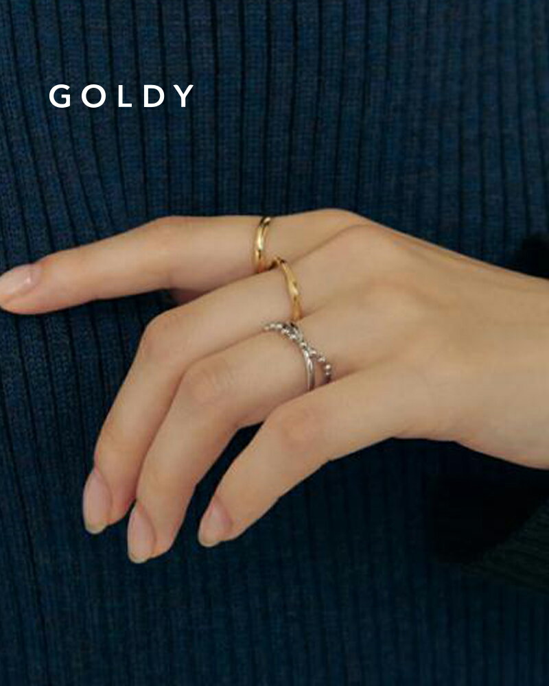 樂天商城 - GOLDY ゴールディ 3PCS ボール チェーン セットリング 5231203【メール便可】