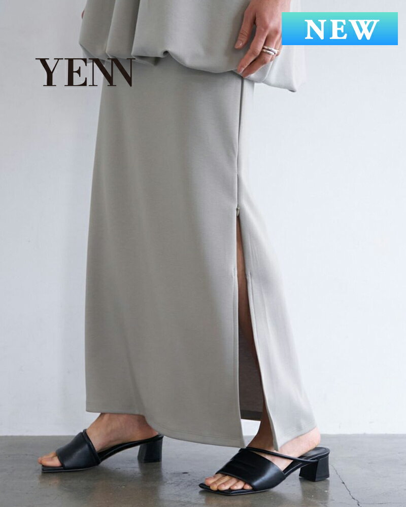 YENN イエン W JERSEY MAXI SK Wジャージーマキシスカート y263-21082