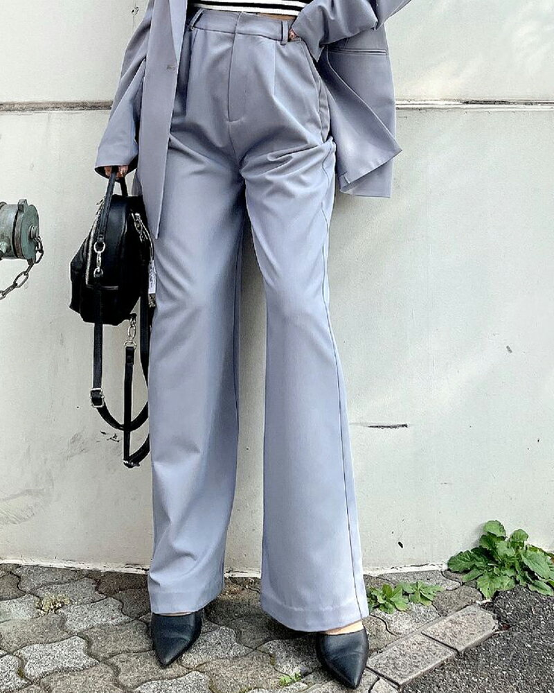 【即納】【SALE】【20%OFF】【送料無料】 ハイウエストストレートパンツ/GYDA/ジェイダ/072420761601