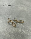 GOLDY ゴールディ ツイストピアス アクセサリー 1230809【メール便可】