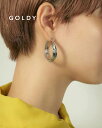 GOLDY ゴールディ メタル レイヤード フープ ピアス アクセサリー 1231009【メール便可】