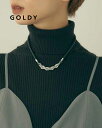 GOLDY ゴールディ ツイスト チェーン レザー ネックレス 3231006【メール便可】