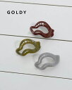 GOLDY ゴールディ ウェーブ オーバル アセチ ヘアー クリップ 6231007【メール便可】