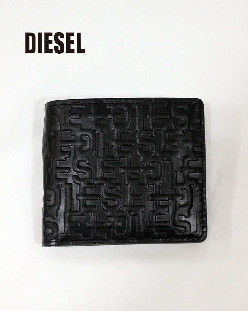 ディーゼル 二つ折り財布（メンズ） 【送料無料】 レザー二つ折り財布/DIESEL/ディーゼル/x09338