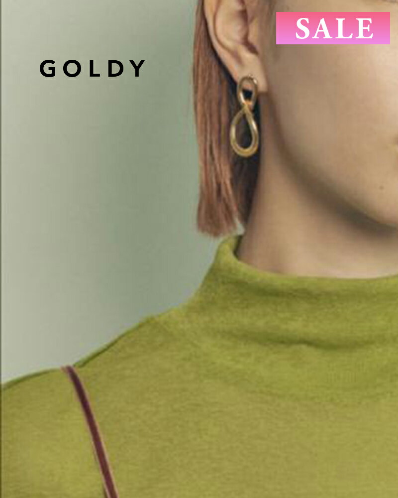 樂天商城 - 【セール】GOLDY ゴールディ メタル クロッシング ピアス 1230808【メール便可】