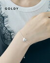 GOLDY ゴールディ ダブル ハート スライド ブレスレット 4240601【メール便可】