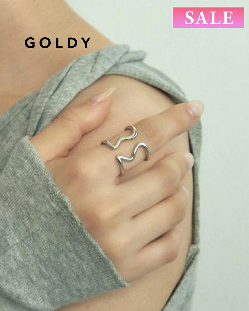 樂天商城 - 【セール】GOLDY ゴールディ 5230805 goldy アンギュラー シェイプ リング【メール便可】
