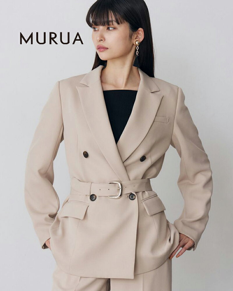 ルムーア アウター MURUA（ムルーア） ブルゾン アウター 2WAYカラーフェイクレザー