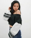 【即納】【送料無料】2wayスリーブラインVネックニットトップス GYDA ジェイダ 072452667101