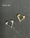 GOLDY ゴールディ ハート型ラインワンタッチピアス アクセサリー 1240710【メール便可】