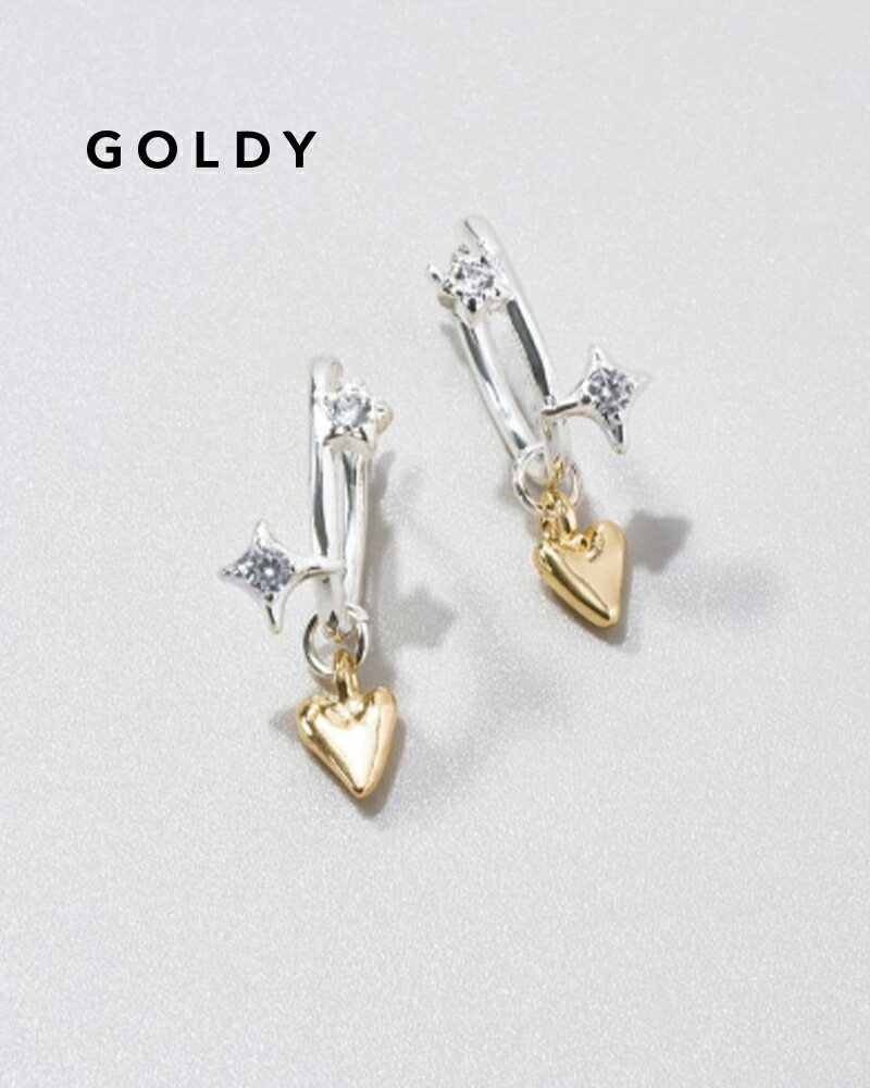 樂天商城 - GOLDY ゴールディ 1241101 goldy アソートメント スパークル チャーム ピアス【メール便可】