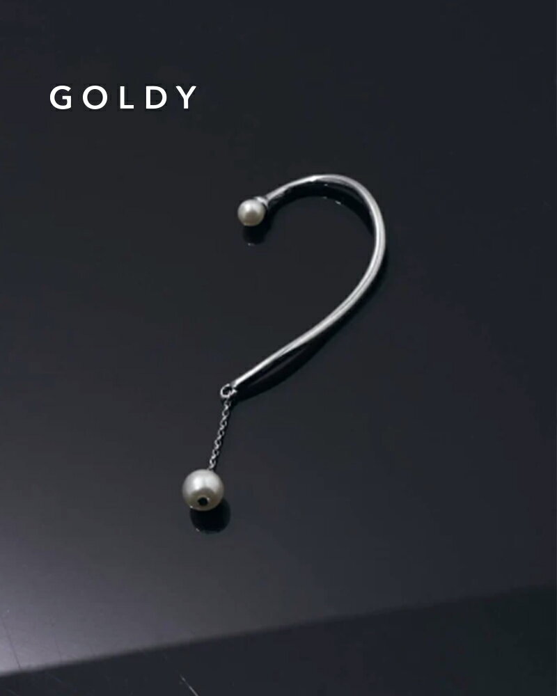 GOLDY ゴールディ スパイキー パール イヤー フック 2241003【メール便可】