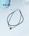 GOLDY ゴールディ ブラック トーン モチーフ ネックレス 3241103【メール便可】