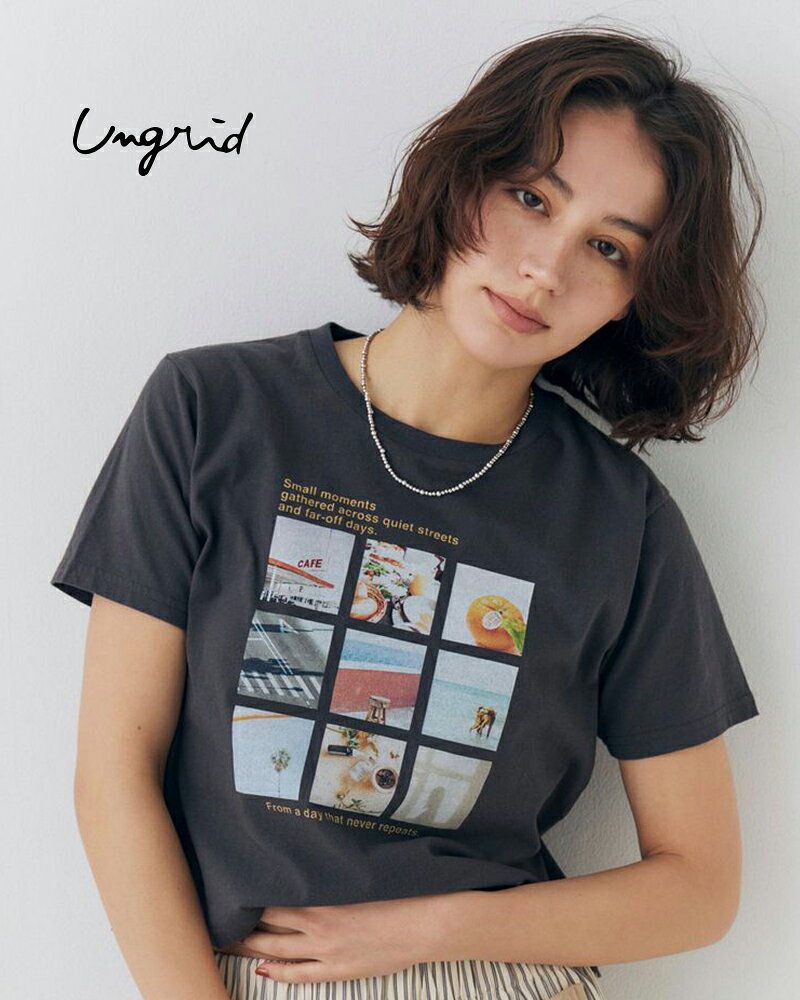 Ungrid♡Tシャツ･羽織り♡ Ungrid（アングリッド） tシャツ ダンボデザインロングスリーブTee