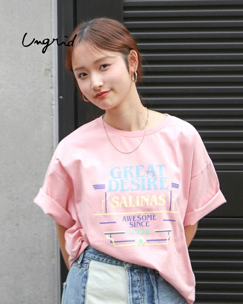 ビッグロングTee　ungridアングリッド ロンT カットソー Ungrid（アングリッド）の「ラウンドロングスリーブTee（Tシャツ