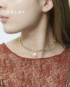 GOLDY ゴールディ パール × メタル ビーズ ネックカフ 3241205【メール便可】