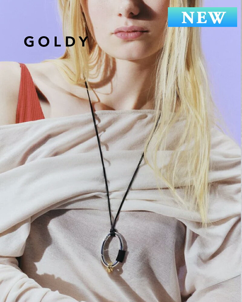 樂天商城 - GOLDY ゴールディ 3260501 goldy カラビナ ロング コード ネックレス【メール便可】